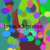 bmw x3 preise